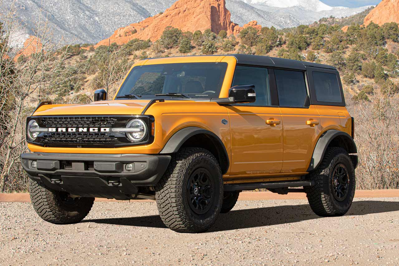 Ford Bronco with PPF applied