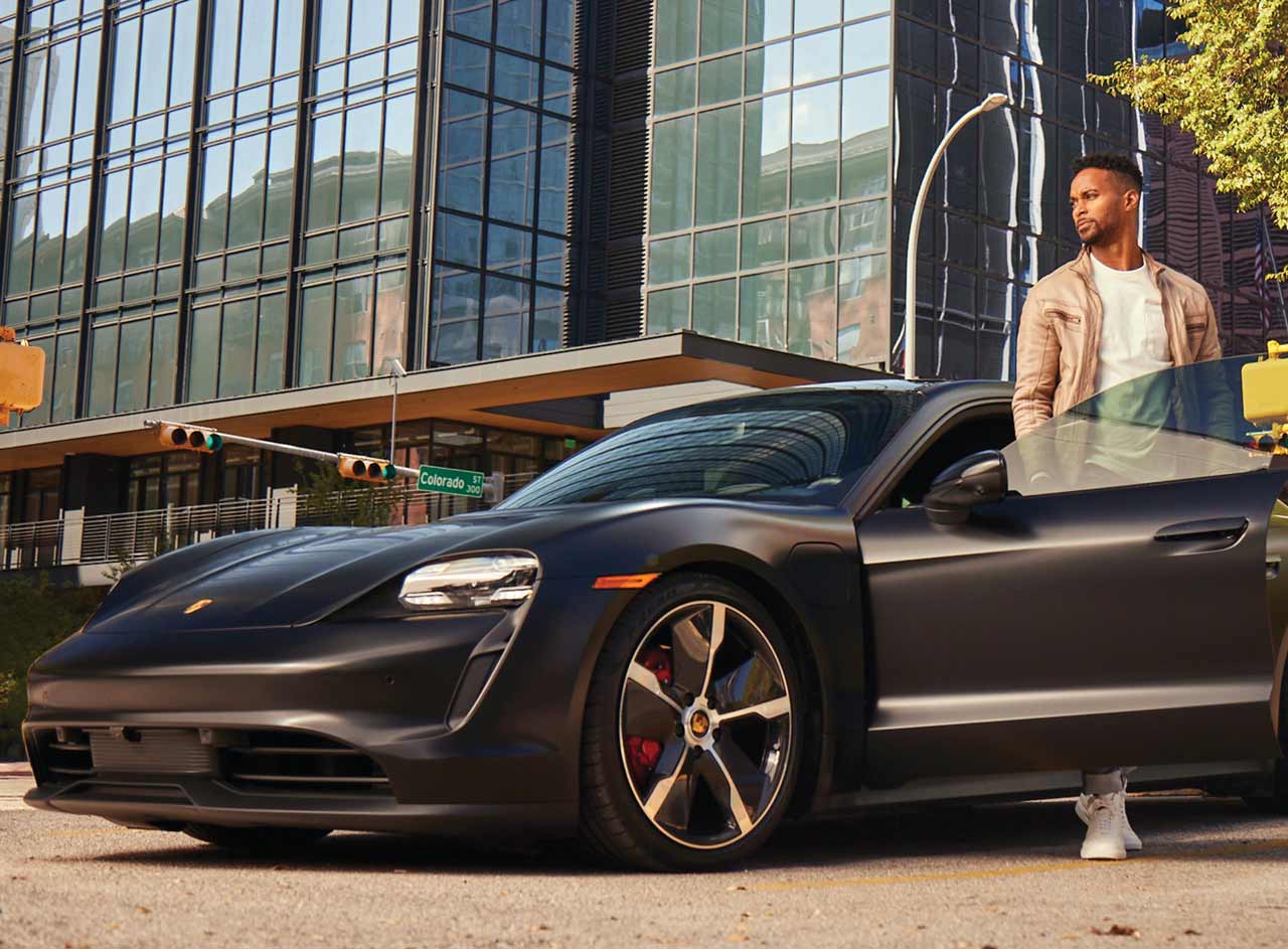 Platinum Matte PPF Series on a Porsche